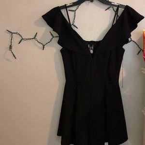 Black Windsor romper